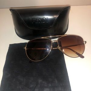 AUTHENTIC Fendi Aviator Sunglasses